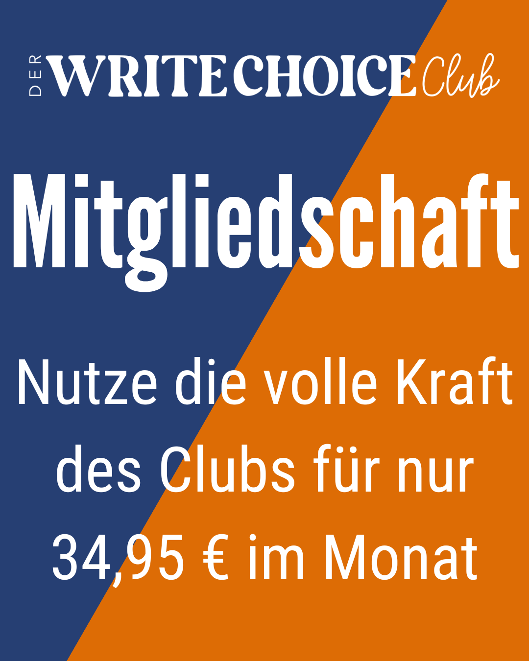 Write Choice Club Mitgliedschaft