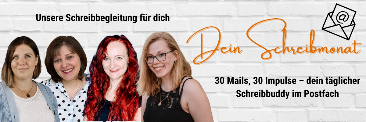 Landingpage Dein Schreibmonat Buchbubble Autorinnenbetreuung