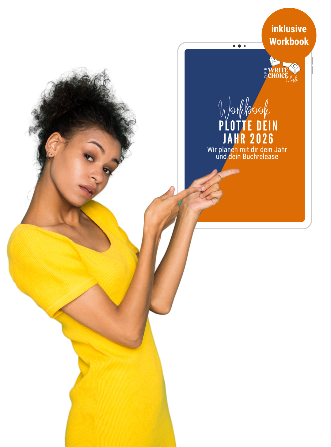 Workshop für Autor:innen: Buchprojekt & Schreibjahr 2026 planen Mock-up zur Workshop-Reihe "Plotte dein Jahr 2026": Plane dein Schreibjahr 2026 mit System: In 5 Sessions entwickelst du realistische Ziele, klare Buchprojekt-Struktur & ein Zeitmanagement, das zu deinem Alltag passt. Ohne Druck – aber mit Plan. Inklusive Workbook