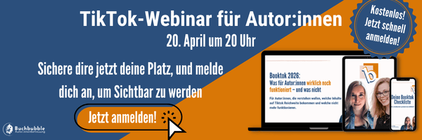 Kostenloses BookTok 2026: Was für Autor:innen wirklich noch funktioniert – und was nicht
📅 20. April, 20 Uhr