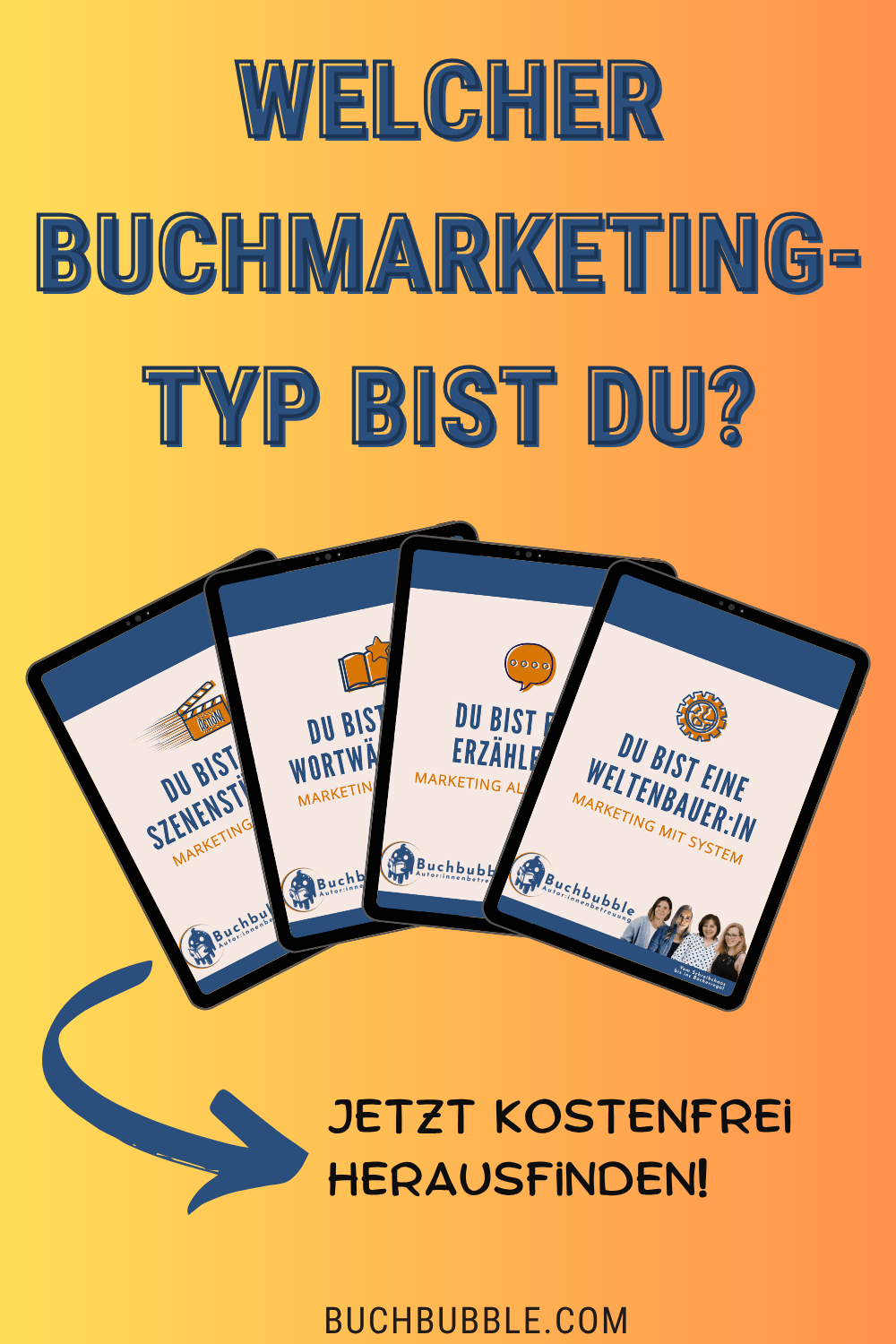 Buchbubble-Buchmarketing-Typ-Quiz